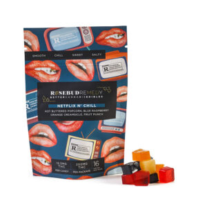 Rosebud Netflix n’ Chill 200mg THC (16pcs x 12.5mg)