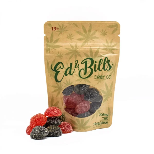 Ed n' Bills Edible Gummy Candy Bags 200mg THC (20pcs x 10mg) - Image 6