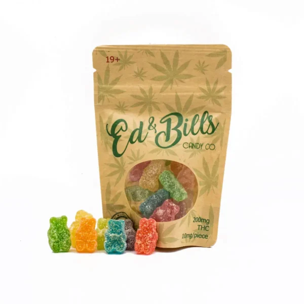 Ed n' Bills Edible Gummy Candy Bags 200mg THC (20pcs x 10mg) - Image 12
