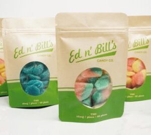 Ed n' Bills Edible Gummy Candy Bags 200mg THC (20pcs x 10mg)