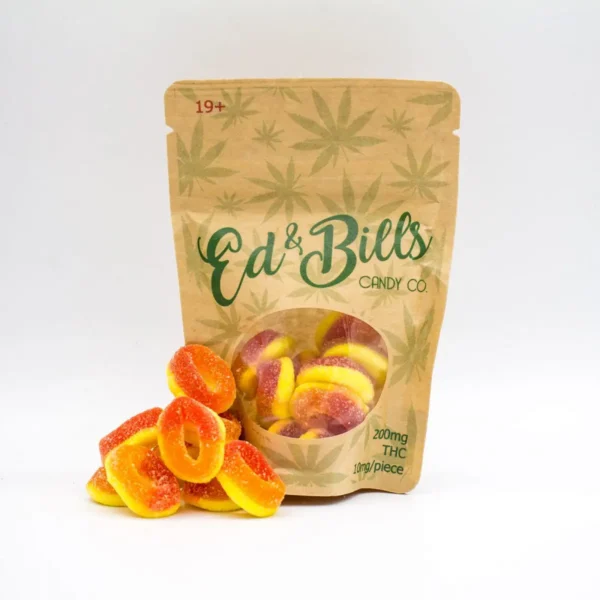 Ed n' Bills Edible Gummy Candy Bags 200mg THC (20pcs x 10mg) - Image 4