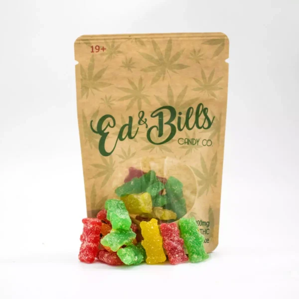 Ed n' Bills Edible Gummy Candy Bags 200mg THC (20pcs x 10mg) - Image 2