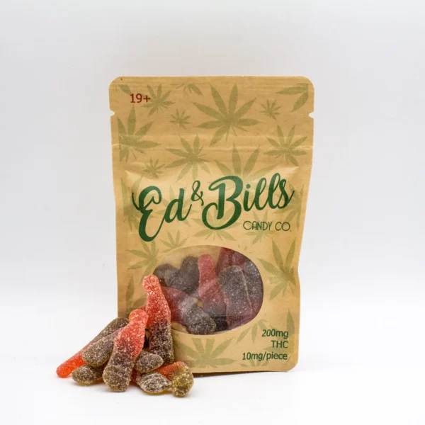 Ed n' Bills Edible Gummy Candy Bags 200mg THC (20pcs x 10mg) - Image 8