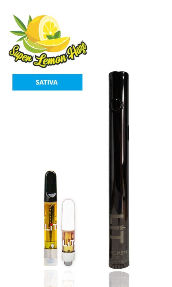 LiT Super Lemon Haze THC Vape Pen Kit (Sativa)
