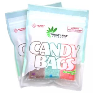 Treat Leaf Edibles Original THC Candy Bag 360mg THC (9pcs x 40mg)
