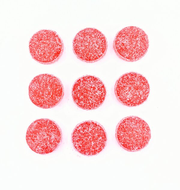 Chillin Gummies Edible ‘Single Flavour’ 240mg THC (12pcs x 20mg) - Strawberry - Image 2