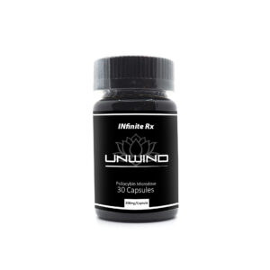 INfinite Rx Unwind Microdosing Mushroom & CBD Capsules