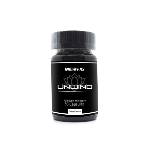 INfinite Rx Unwind Microdosing Mushroom & CBD Capsules