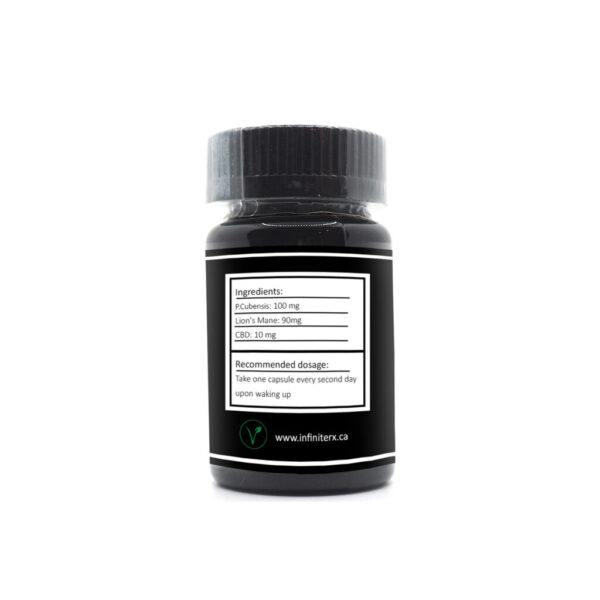 INfinite Rx Unwind Microdosing Mushroom & CBD Capsules - Image 2