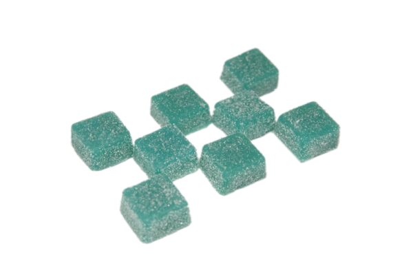 Burn Bites – Blueberry 250mg THC (10pcs x 25mg) - Image 3