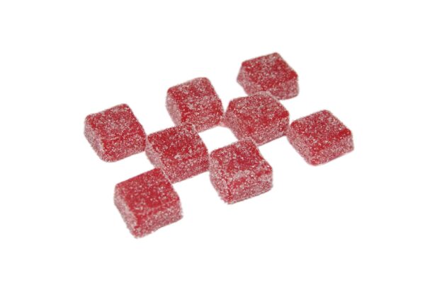 Burn Bites – Black Cherry 250mg THC (10pcs x 25mg) - Image 3