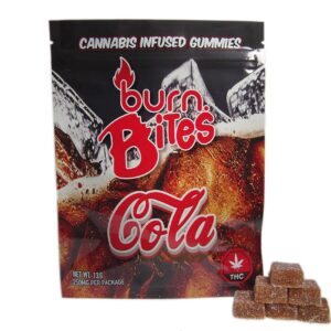 Burn Bites – Cola 250mg THC (10pcs x 25mg)
