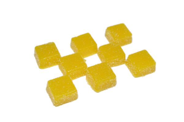 Burn Bites – Mango 250mg THC (10pcs x 25mg) - Image 3