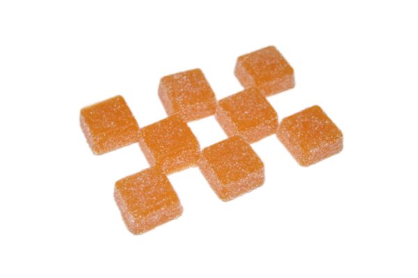 Burn Bites – Orange Soda 250mg THC (10pcs x25mg) - Image 3