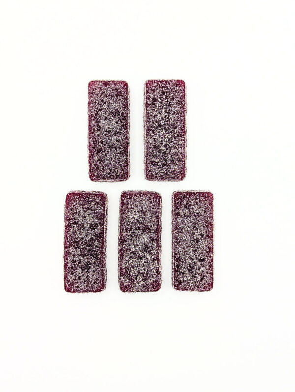 Chillin Gummies 'Extreme' 500mg THC (5pcs x 100mg) - Grape - Image 2