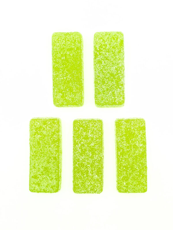 Chillin Gummies 'Extreme' 500mg THC (5pcs x 100mg) - Green Apple - Image 2